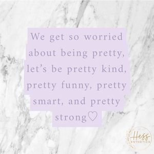 Image post by @HessBeautyBar on Facebook