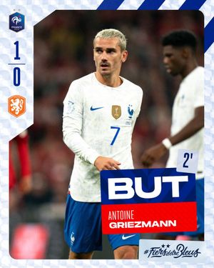 Image post by @equipedefrance on Twitter