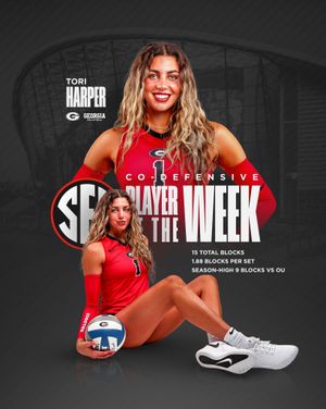 Image post by @ugavolleyball on Instagram