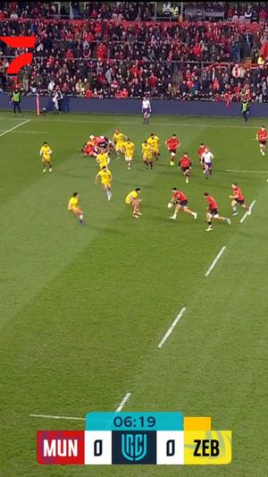 Video post by @FloRugby on Facebook