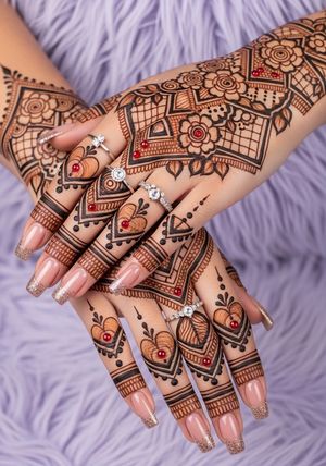 Image post by @mehndi_design4u on Instagram