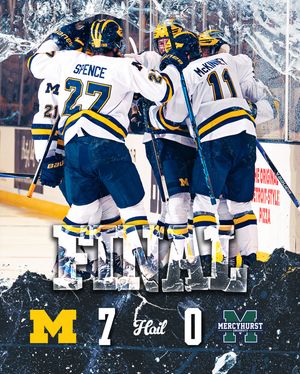 Image post by @umichhockey on Instagram