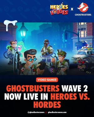 Image post by @ghostbustersnews on Instagram