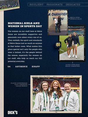 Image post by @ndfootball on Instagram