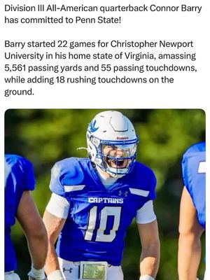 Image post by @psufootballdaily on Instagram