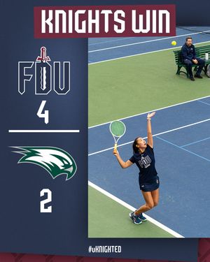 Image post by @fduknights_tennis on Instagram
