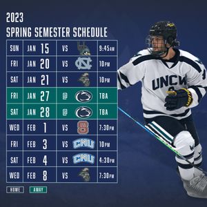 Image post by @uncw_hockey on Twitter