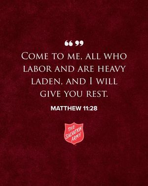 Image post by @salvationarmyus on Instagram