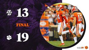 Image post by @clemsonfb on Instagram