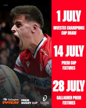 Image post by @officialgloucesterrugby on Instagram
