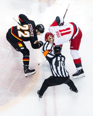 Image post by @NHLFlames on Twitter