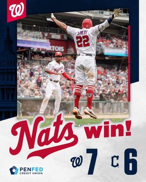 Image post by @Nationals on Twitter