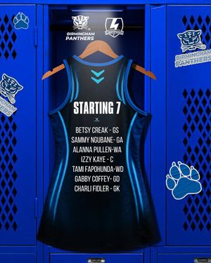 Image post by @birminghampanthersnetball on Instagram