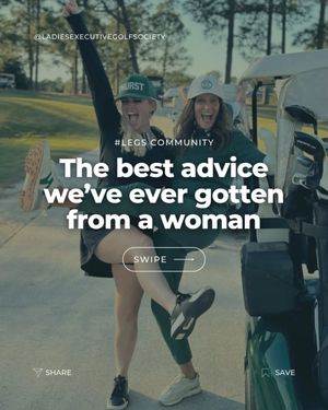 Image post by @ladiesexecutivegolfsociety on Instagram