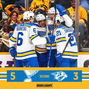 Image post by @StLouisBlues on Twitter