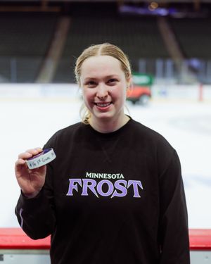 Image post by @pwhl_frost on Instagram