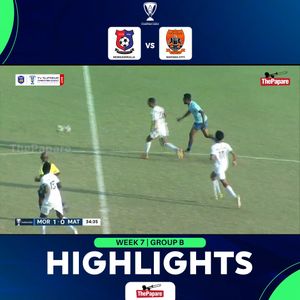 Video post by @thepaparefootball on Facebook