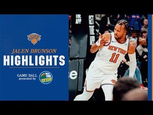 Video post by @NYKnicks on YouTube