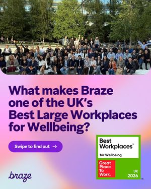 Image post by @braze on Instagram