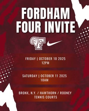 Image post by @fordhammenstennis on Instagram