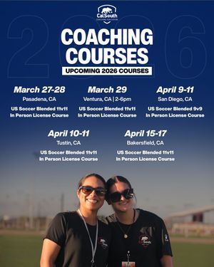 Image post by @calsouthsoccer on Instagram