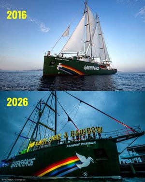Image post by @greenpeace on Instagram