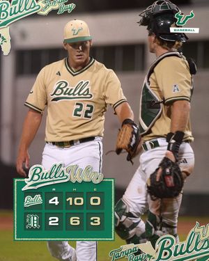 Image post by @USFBaseball on Twitter