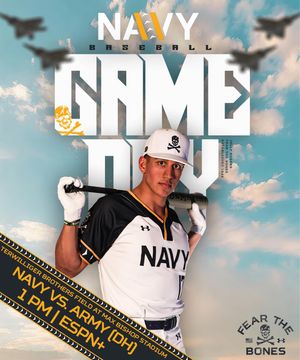 Image post by @navy.baseball on Instagram
