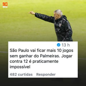 Image post by @90minbrasil on Instagram