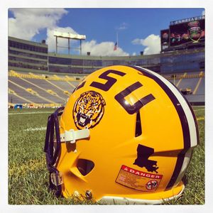 Image post by @lsufootball on Instagram