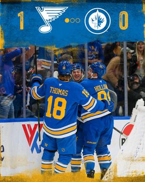 Image post by @StLouisBlues on Twitter/X