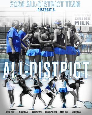 Image post by @carmelhsgirlstennis on Instagram