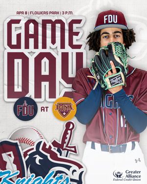 Image post by @FDUKnightsBase on Twitter
