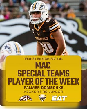 Image post by @wmu_football on Instagram