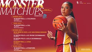 Image post by @USC_Athletics on Twitter