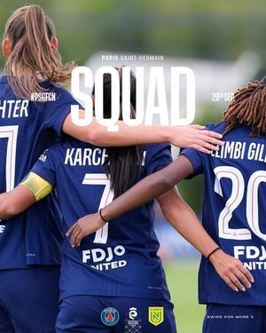 Image post by @psg_feminines on Instagram