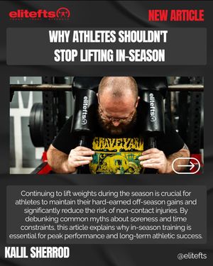 Image post by @elitefts on Instagram