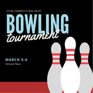 Image post by @nccwbowling on Twitter