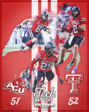 Image post by @RedRaiderSports on Twitter