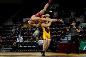 Image post by @CMUWrestling on Twitter