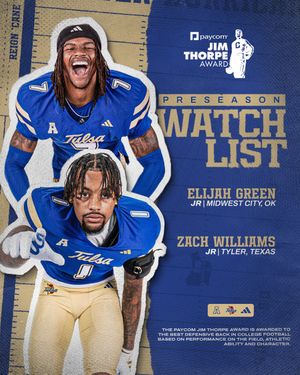 Image post by @tulsa_football on Instagram