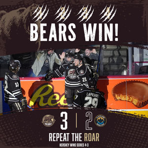 Image post by @TheHersheyBears on Twitter