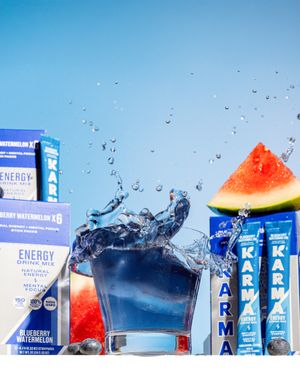 Image post by @drinkkarmawater on Instagram