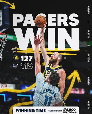 Image post by @pacers on Instagram