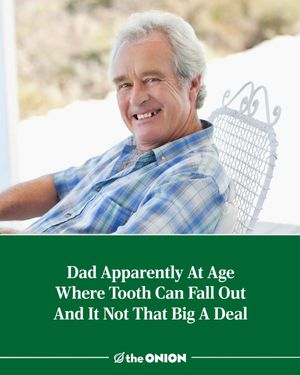 Image post by @theonion on Instagram