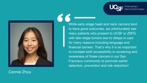 Image post by @UCSF_OHNS on Twitter