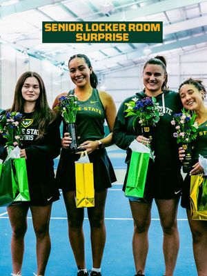 Image post by @waynestatewomenstennis on Instagram