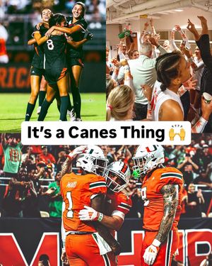Image post by @miamihurricanes on Instagram