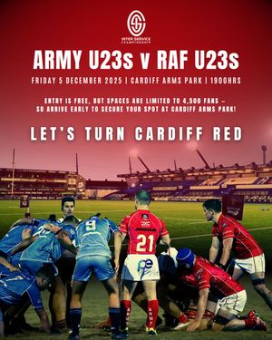 Image post by @armyrugbyunion on Instagram