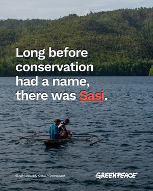 Image post by @greenpeace on Instagram
